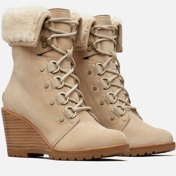 Sorel Shoes - 24 hr SALE Sorel After Hours™ Lace Shearling Boot